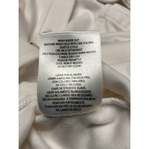 32 Degree Heat Womens Button Up White Shirt Long Sleeve Size Large - Picture 4 of 6